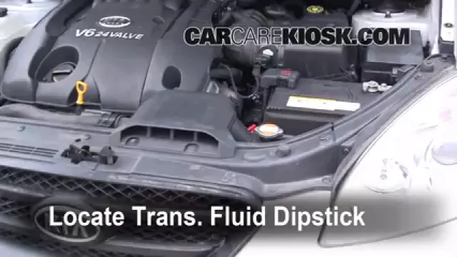 2007 Kia Rondo LX 2.7L V6 Líquido de transmisión Agregar líquido